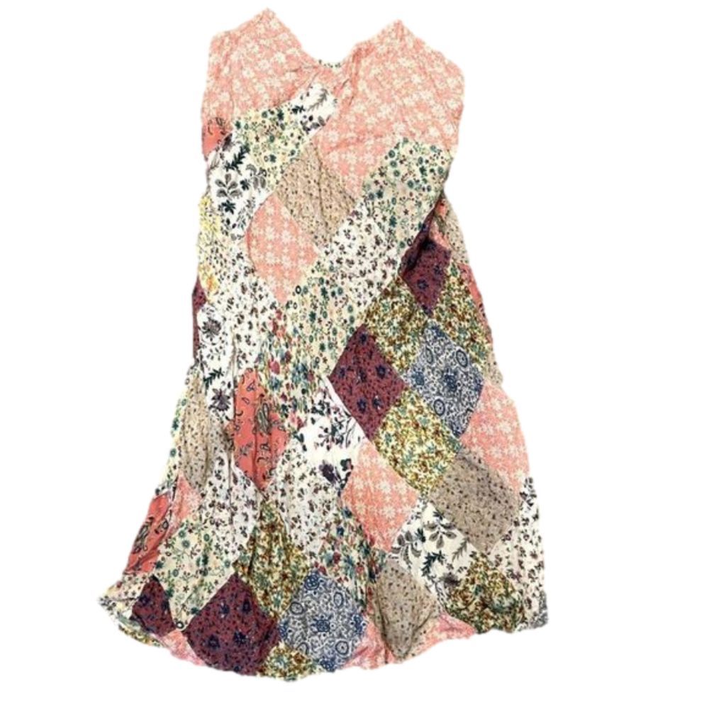 Patchwork sun dress size L
